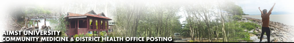 Community Medicine and District Health Office