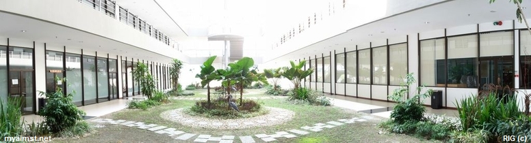 Aimst Administration building Indoor Garden