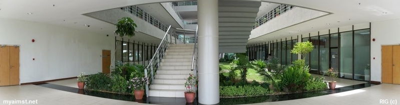 Aimst Administration building Indoor Garden