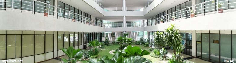 Aimst Administration building Indoor Garden