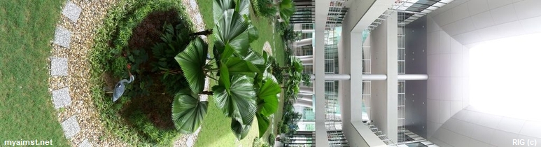 Aimst Administration building Indoor Garden
