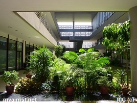 Aimst Administration building Indoor Garden